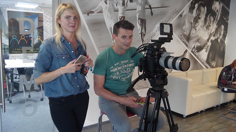 Съемка презентационного фильма
